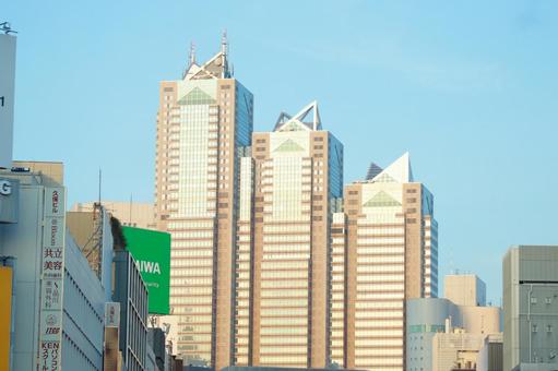 高層ビル 新宿,新宿区,高層ビルの写真素材