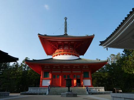 高野山 金剛峰寺 根本大塔 高野山 金剛峰寺 根本大塔の写真