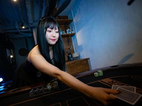 26:ロングヘアのバニーガール 26:ロングヘアのバニーガール バニーガール,コスプレ,ナイトワークの写真素材