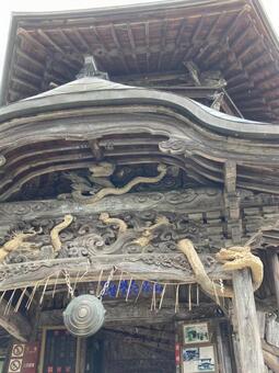 さざえ堂 さざえ堂,旧正宗寺三匝堂,国指定重要文化財の写真素材