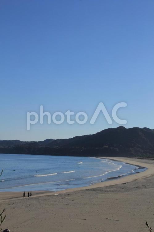 高知県土佐清水市　大岐海岸の風景 大岐海岸,高知県,ビーチの写真素材