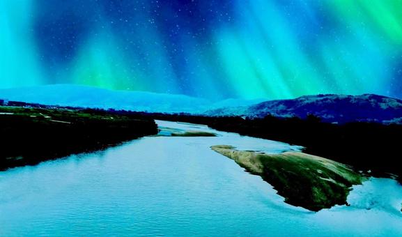 Photo, aurora, wallpaper, background, 