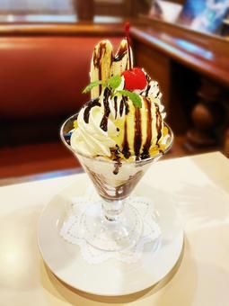 パフェ パフェ,甘い,デザートの写真素材