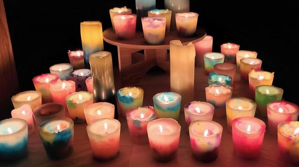 Candle Night 014, JPG Candle Night 014, candle, aroma, aroma candle, JPG