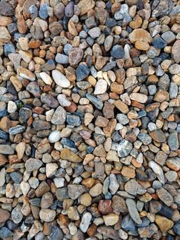 砂利模様　壁紙背景素材 砂利,模様,小石の写真素材