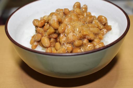 納豆ご飯 納豆ご飯の写真