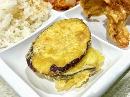 バイキング　さつまいもの天ぷら 天ぷら,サツマイモ,イモ天の写真素材