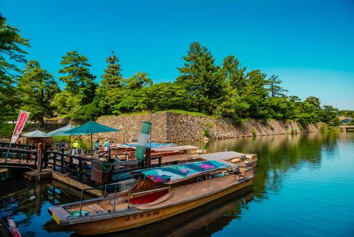【島根】国宝松江城 島根,松江,国宝の写真素材