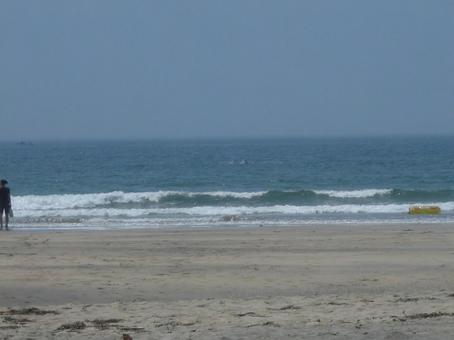 海の砂浜 海の砂浜の写真