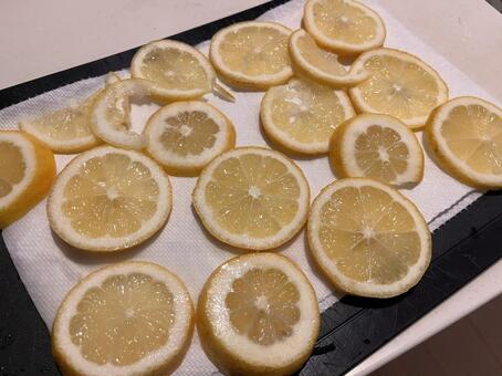 輪切りレモン 食事,ご飯,手作りの写真素材