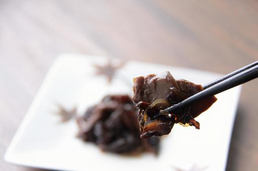 きのこ惣菜 煮物 きのこ惣菜 煮物の写真