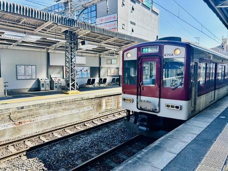 Kintetsu Nagano Line, Tondabayashi Station, JPG Kintetsu Nagano Line, Tondabayashi Station, JPG