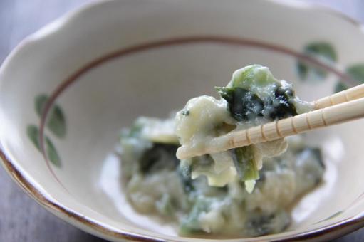 山菜わさび お漬け物 山菜わさび お漬け物 山菜わさび,お漬け物,山菜加工品の写真素材