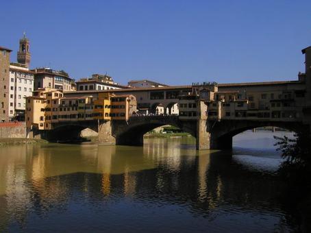 イタリア ヴェッキオ橋 イタリア ヴェッキオ橋 イタリア,フィレンツェ,アルノ川の写真素材
