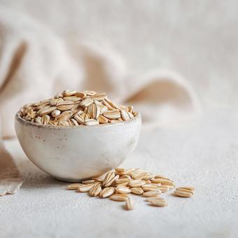 健康的な食生活にオートミール 健康的な食生活にオートミールの写真