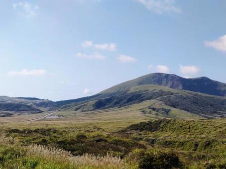 阿蘇山付近 阿蘇山付近 熊本県,阿蘇地方,阿蘇山の写真素材