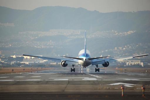 着陸 1511 03 飛行機,航空機,旅客機の写真素材