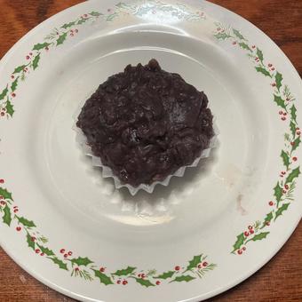 無添加小豆のおはぎ 無添加,おはぎ,菓子の写真素材