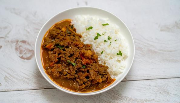 キーマカレーの写真