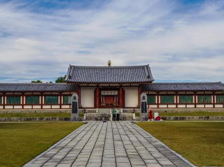 【奈良県】奈良市・薬師寺の玄奘三蔵院伽藍 薬師寺,玄奘三蔵院伽藍,奈良市の写真素材