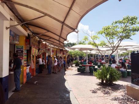 メキシコの露店 メキシコの露店 メキシコ,風景,公園の写真素材