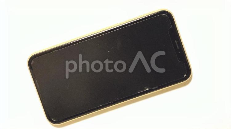スマホ　スマートフォン　画面　素材　イメージ　白背景 スマホ,スマートフォン,画面の写真素材