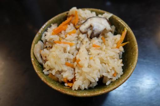 キノコの炊き込みご飯 キノコの炊き込みご飯 秋,キノコ,炊き込みの写真素材