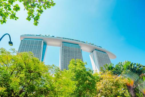 【シンガポール】マリーナベイサンズ 【シンガポール】マリーナベイサンズの写真