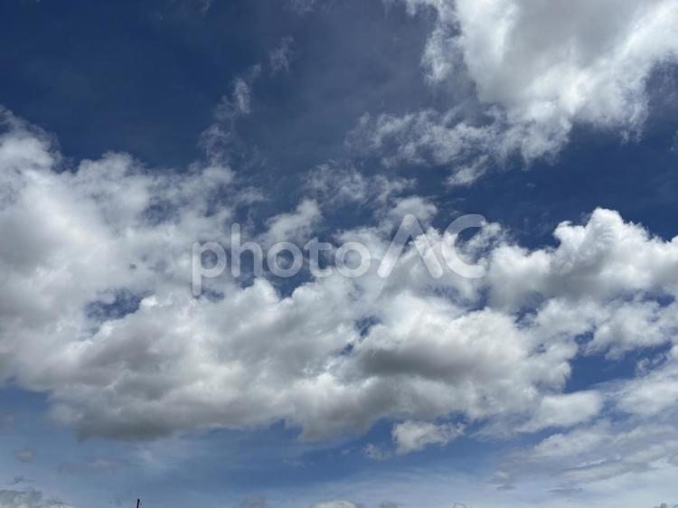 【風景写真】夏空 夏空,空,雲の写真素材