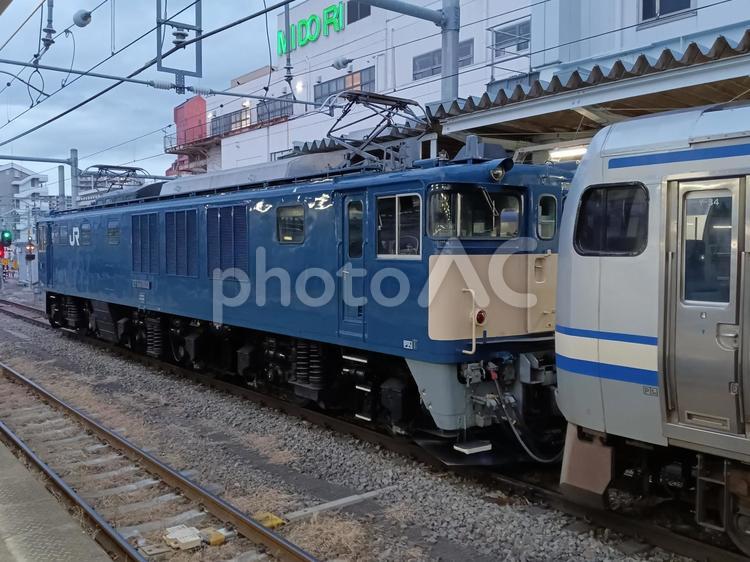 ＪＲ東日本　ＥＦ６４形電気機関車 鉄道,jr,jr東日本の写真素材