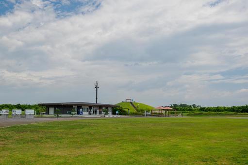 沿岸部の風景⒅ 沿岸部の風景⒅ 名取市,沿岸部,被災後の写真素材