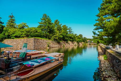 【島根】国宝松江城 島根,松江,国宝の写真素材