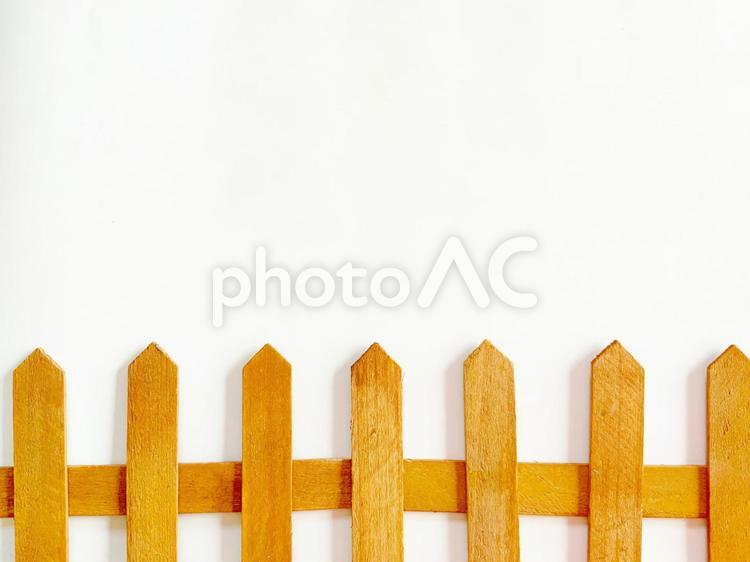 木のフェンス フェンス,柵,木の写真素材