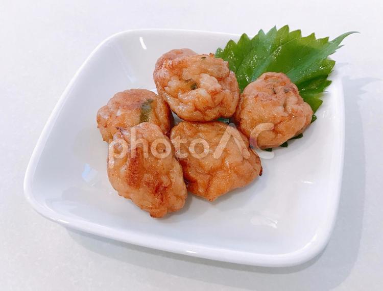 ひとくち揚げ 薩摩揚げ,さつま揚げ,さつまあげの写真素材