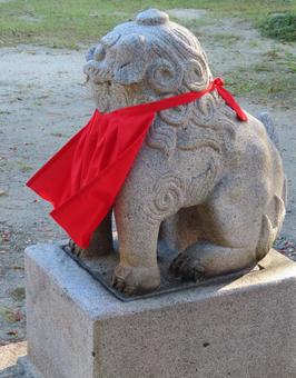 多奈波太神社 狛犬 多奈波太神社 狛犬の写真