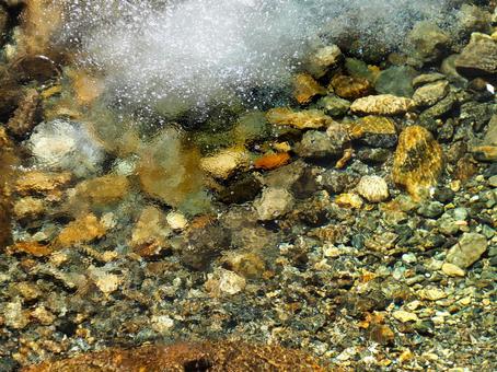 Photo, natural, mountain stream, chuan, 