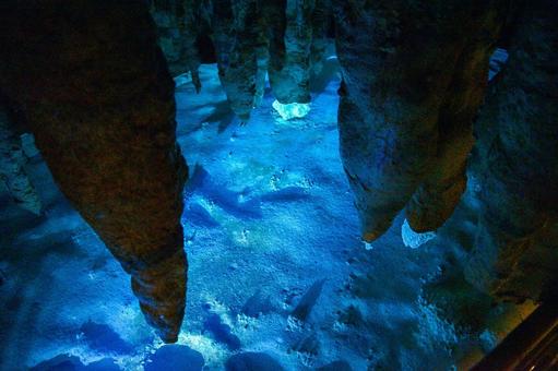 玉泉洞（おきなわワールド） 玉泉洞,鍾乳洞,沖縄県の写真素材
