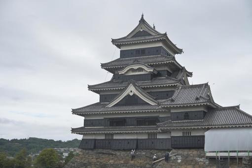 長野県　松本城の写真