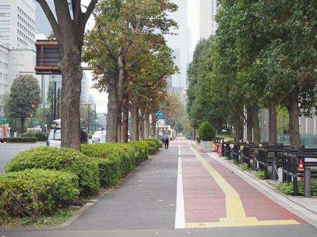 霞ヶ関の街並み（東京都・千代田区）の写真