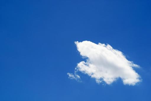真夏の空 空,青空,快晴の写真素材