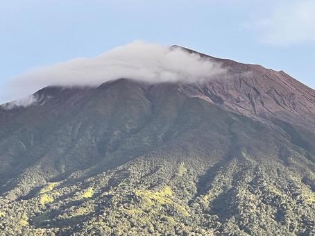 スマトラ島・クリンチ山 クリンチ山,kerinci,スマトラ島の写真素材