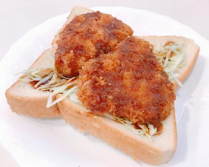 ヒレカツパン ヒレカツパン ヒレカツパン,ヒレカツサンド,ヒレカツの写真素材