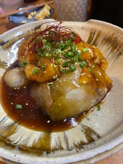ハモの甘酢炒め ハモの甘酢炒めの写真