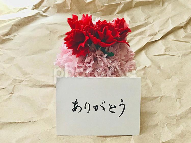 母の日　カーネーション カーネーション,母の日,造花の写真素材