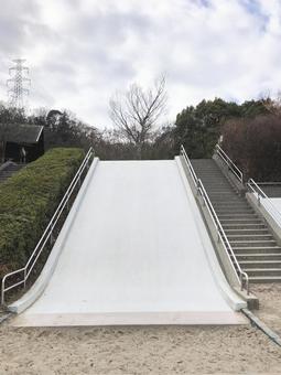 滑り台 滑り台の写真