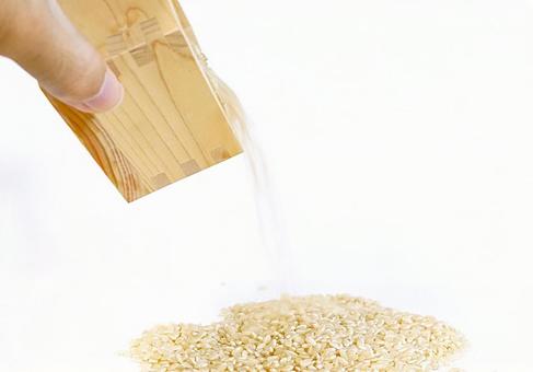 Brown rice (measure) ⑦, JPG Brown rice (measure) ⑦, JPG