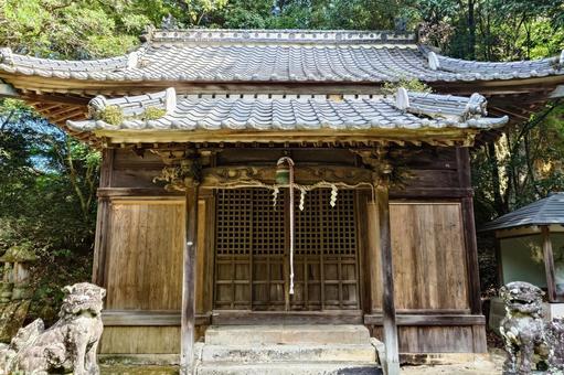 石場神社 石場神社 有田,石場神社,採石場の写真素材
