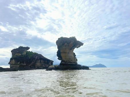 Bako National Park Sea Stacks, JPG
