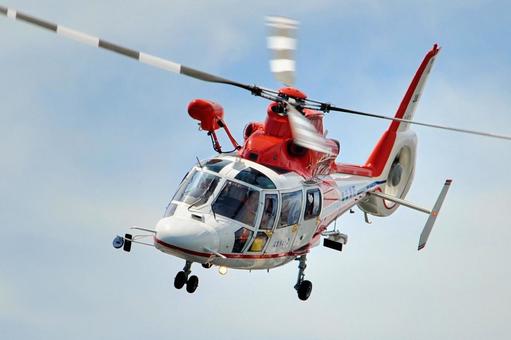横浜消防ヘリコプター 横浜,消防,横浜市消防局消防航空隊の写真素材