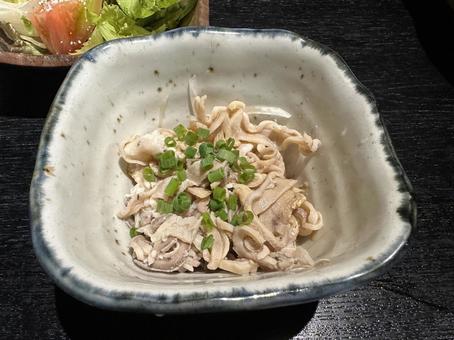 酢もつ 酢もつ 酢もつ,もつ,一品の写真素材